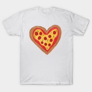 Heart Pizza T-Shirt